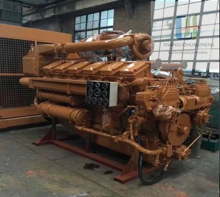 Batterij 1000kw Diesel Generator Jinan Dieselmotor met waterkoeling Gemeenschappelijke eenheden