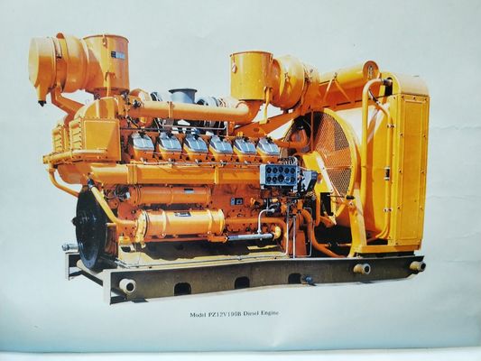 AC Roterende Exciter 500kw Jichai Diesel Generator voor gewone landgebruik energieopwekking