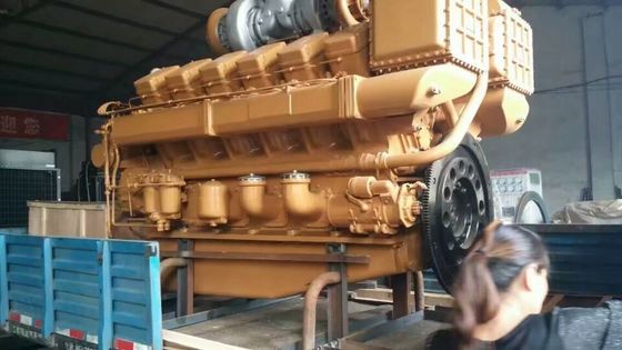 500 kW Diesel Generator met Jinan 12V190 Dieselmotor Ifc5456 en zuigerring 100kg