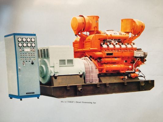 Aluminium motor model Z12V190bd2 Generator model Ifc6502 500kw Diesel generator 100kg