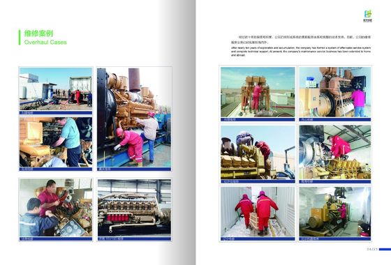 1000kw Bl12V190zld Diesel Generator Sets Jichai Aanpassing voor uw behoeften