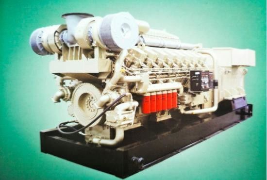 1500kw Low Noise H12V190zl Jichai 6000 Series Diesel Generator Set met vier slag