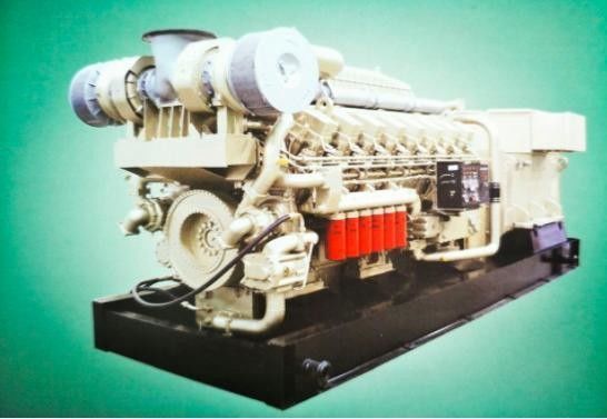 1500kw Low Noise H12V190zl Jichai 6000 Series Diesel Generator Set met vier slag