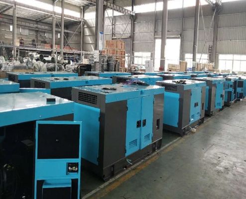 Verwijderde viertakt 10-50 kW stille generator met SGS ISO diesel generator 10-50 kW